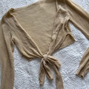 SHEIN NWOT wrap cardigan